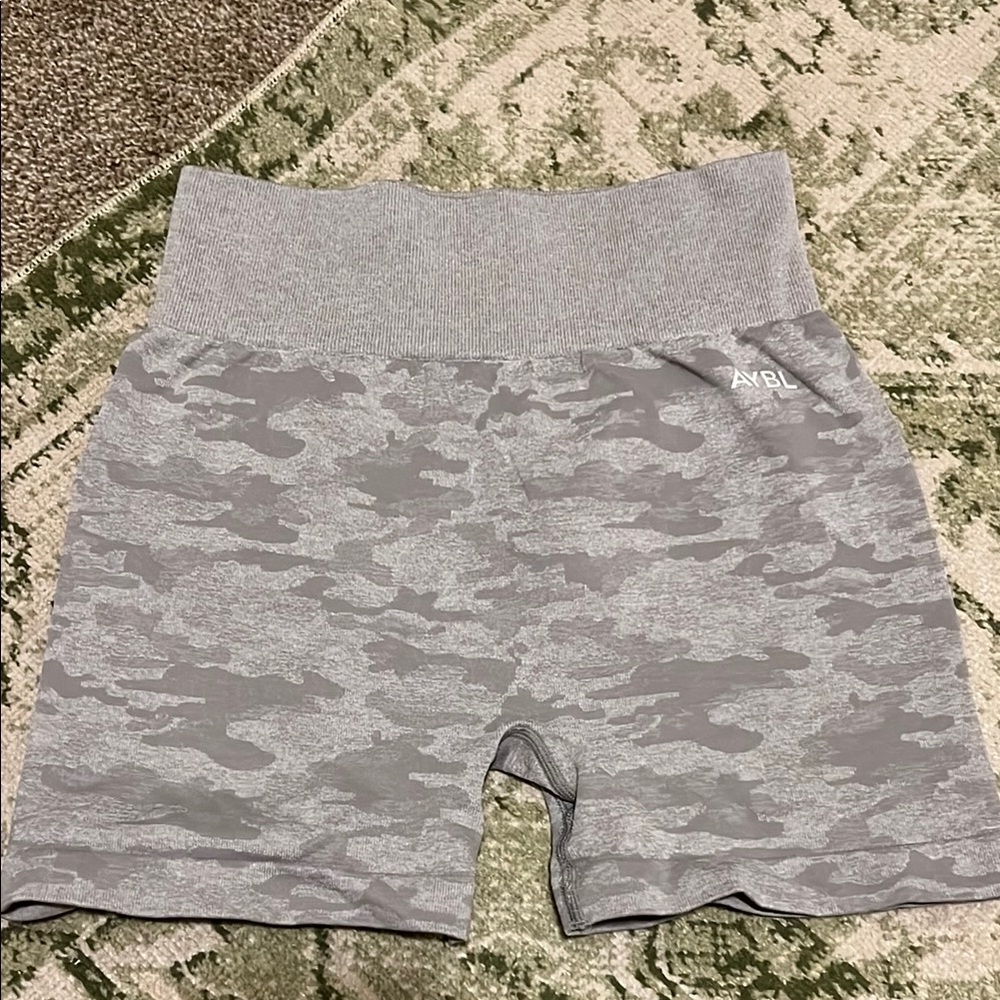 AYBL Gray Camo Active Shorts